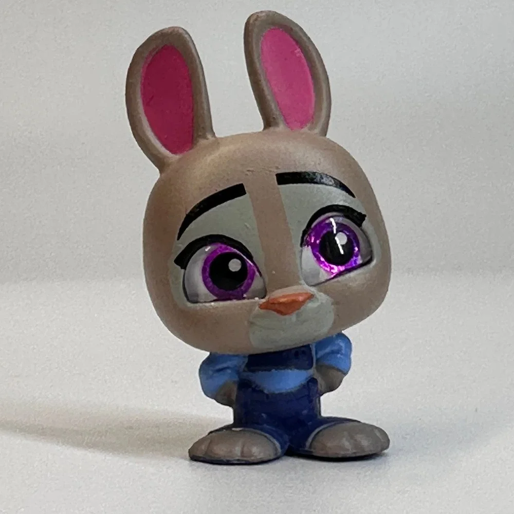 Disney Doorables ZOOTOPIA Judy Hopps Nick Wilde Stu Multi Series Lot of 4 NEW